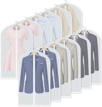 PEVA Kledinghoes Set – 24-Pack Hangende Kledinghoezen in 3 Maten