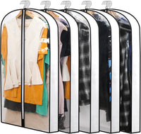 PEVA Kledinghoes Set – 24-Pack Hangende Kledinghoezen in 3 Maten