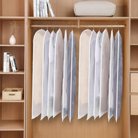 PEVA Kledinghoes Set – 24-Pack Hangende Kledinghoezen in 3 Maten