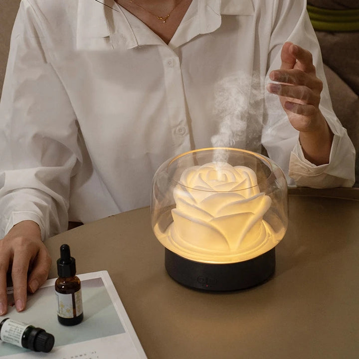 Luksusowy dyfuzor aromatu z oświetleniem LED - AromaGlow