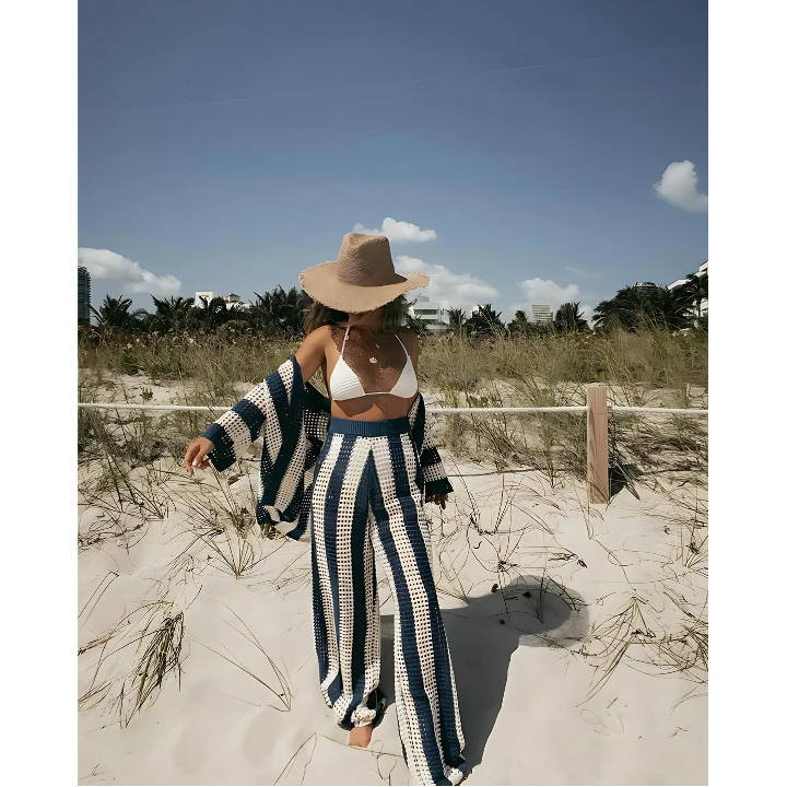 Boho zestaw na plażę damski – Salina