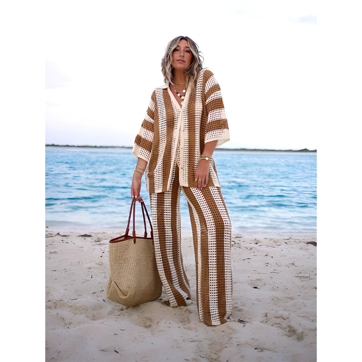 Boho zestaw na plażę damski – Salina