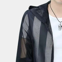 Lightweight Summer Jacket with Hood for Men - Vince