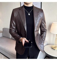 Leren Blazer voor Heren - Maverik
