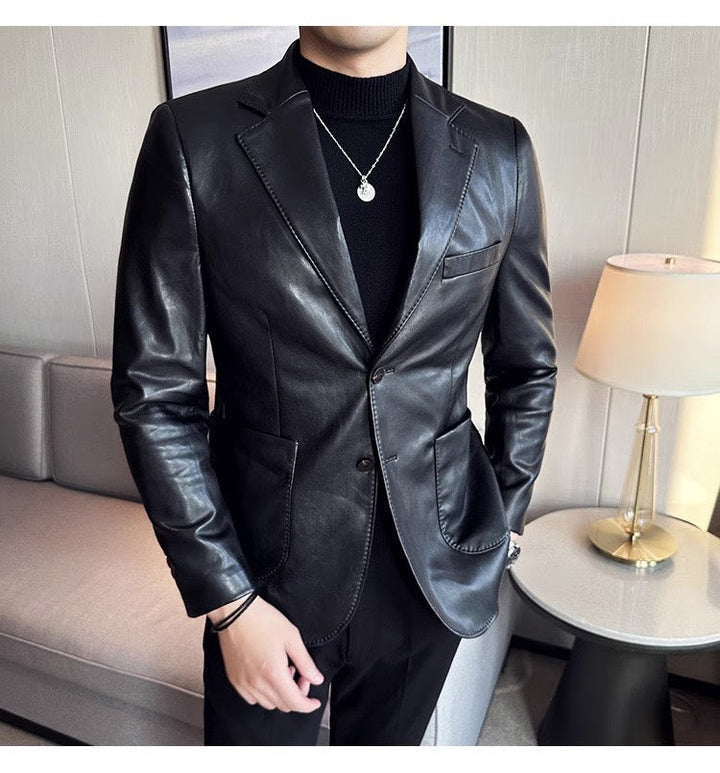 Leren Blazer voor Heren - Maverik
