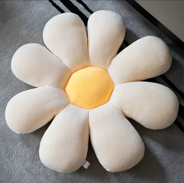 Stijlvol en Comfortabel Bloemvormig Zitkussen - Floral Bliss
