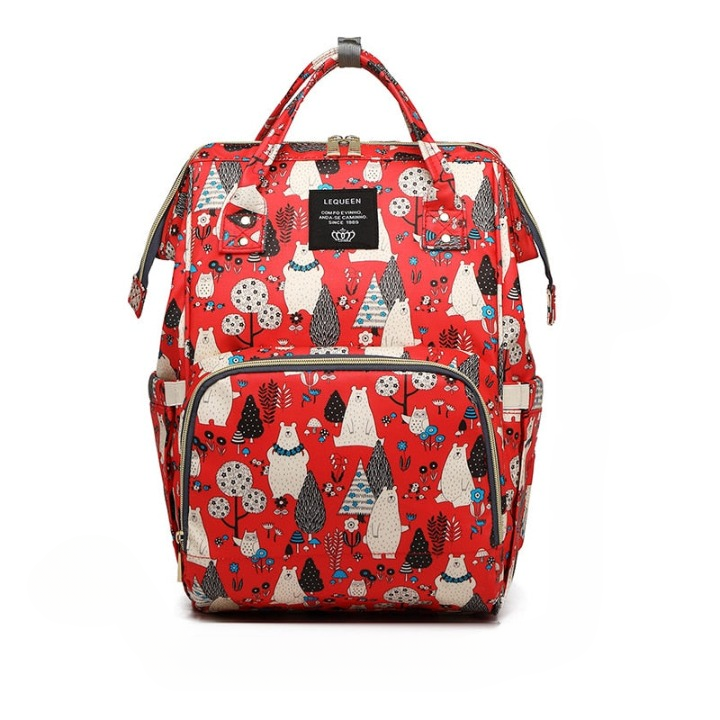 Grote Capaciteit Baby Luier Rugzak – Multi-Pocket Waterdichte Reistas