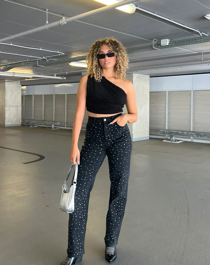 Glitter Dames Jeans - Luminara