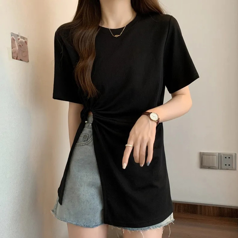 Asymmetrical Top for Women - Sienna