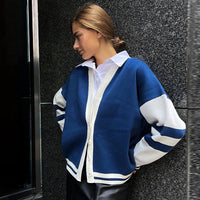 Ayla Striped Knitted Vest | Vintage and Trendy