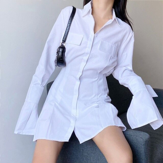 Yasmin long-sleeve dress | Classic and versatile