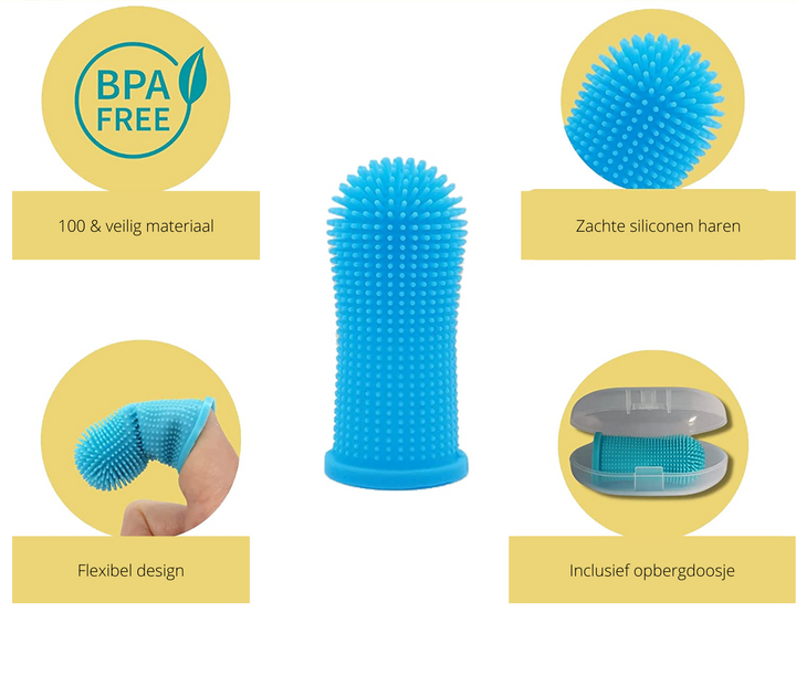 Dog Dental Cleaner | Safe material & easy to use