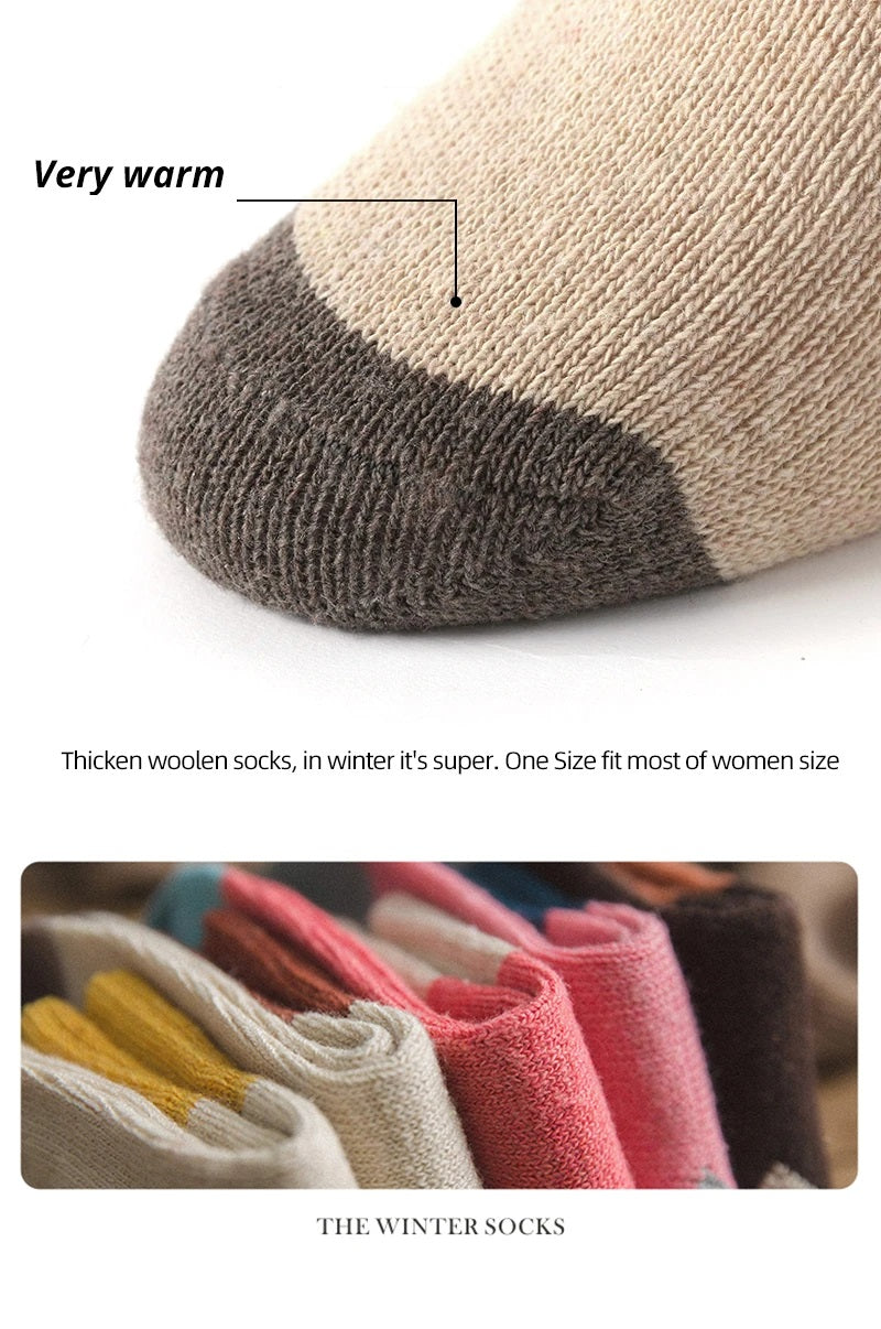 Anneliese Winter Socks | Retro Style, Woolly Warmth
