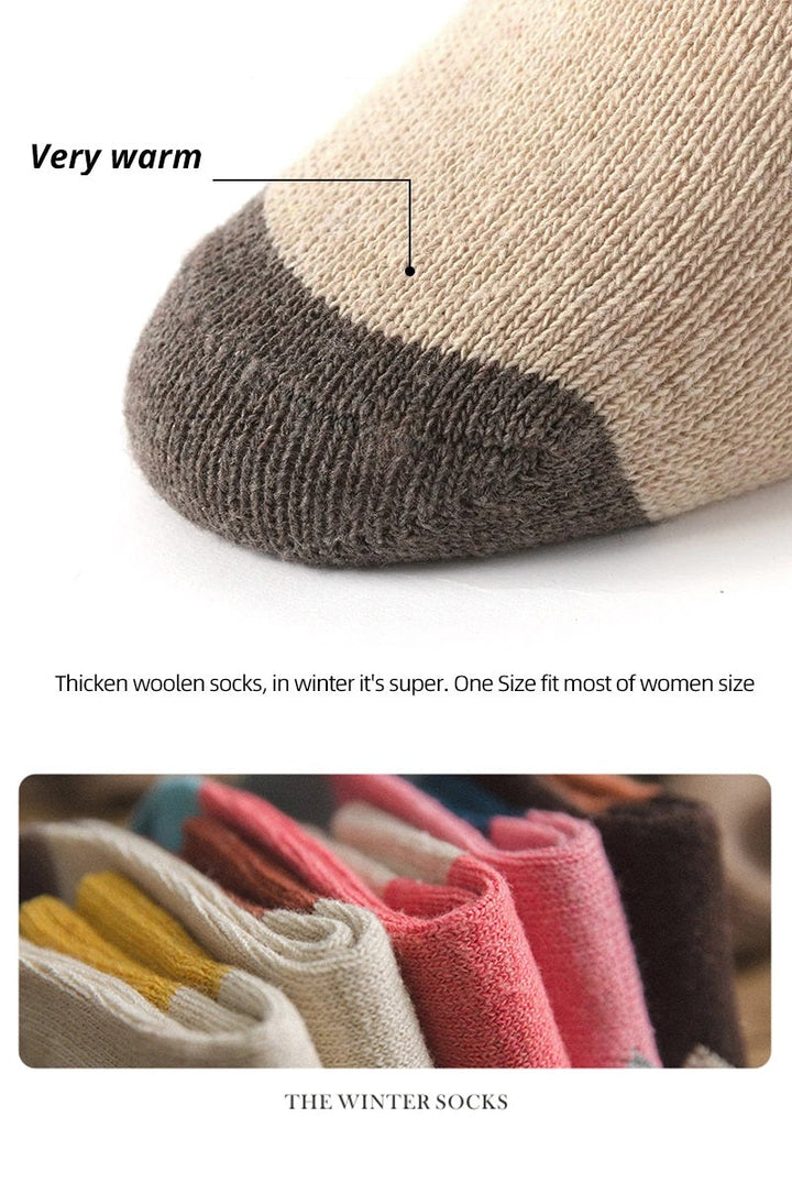 Anneliese Winter Socks | Retro Style, Woolly Warmth