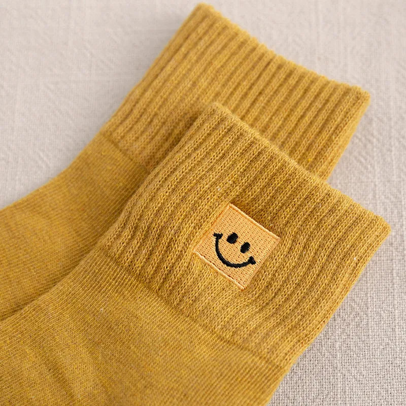 Anouk Smiley Socks | Vintage Socks with a Smile