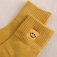 Anouk Smiley Socks | Vintage Socks with a Smile