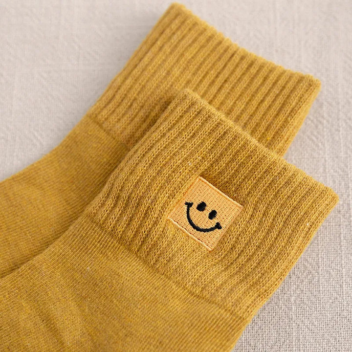 Anouk Smiley Socks | Vintage Socks with a Smile