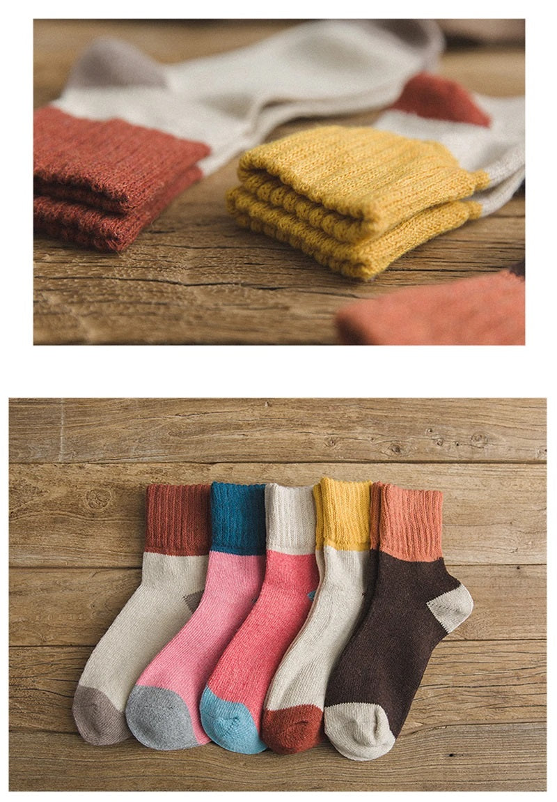Anneliese Winter Socks | Retro Style, Woolly Warmth