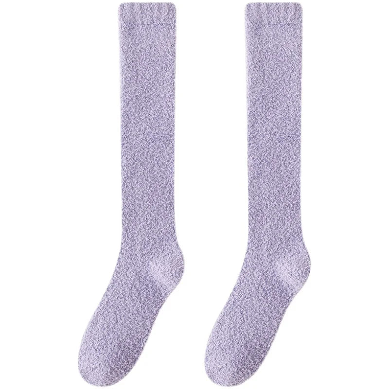 Brechtje Coral Bliss Knee Socks | Warm & Trendy
