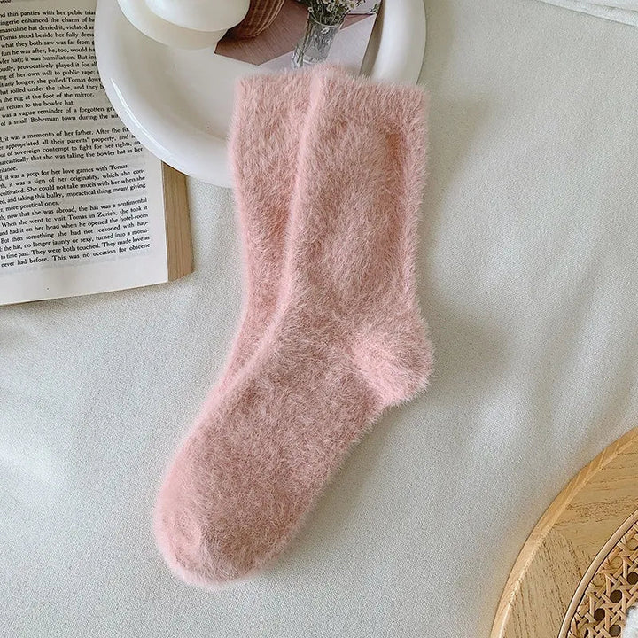 Anika Velvet Socks | Fluffy & Comfy