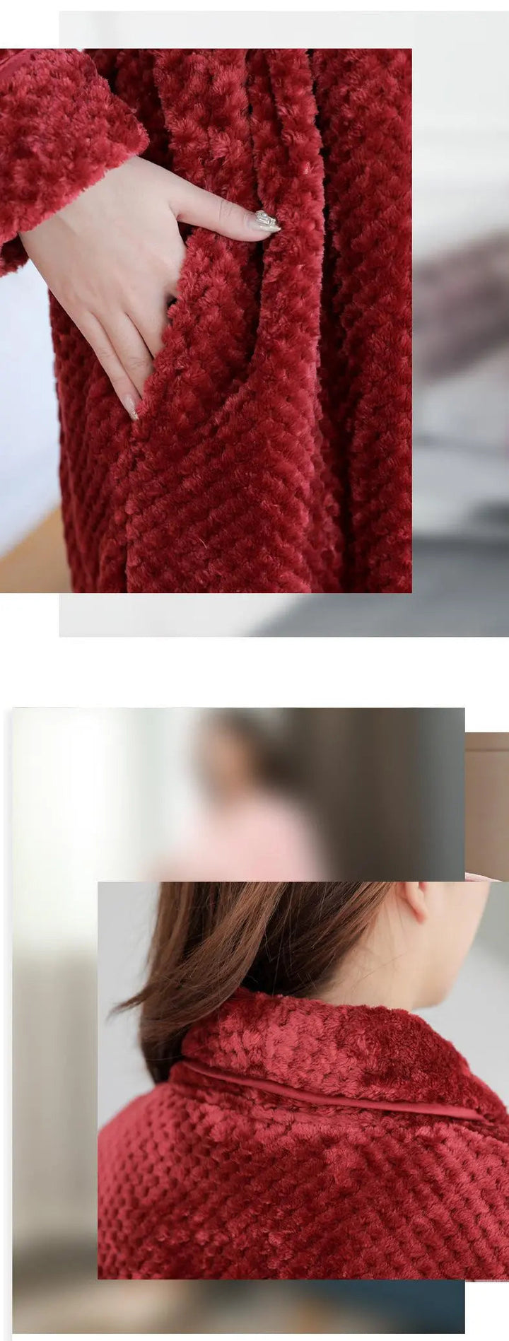 Evi Snuggle Szlafrok | Stylowy i Wygodny