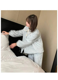 Jasmijn Fluff Pajama Duo | Warm & Comfy