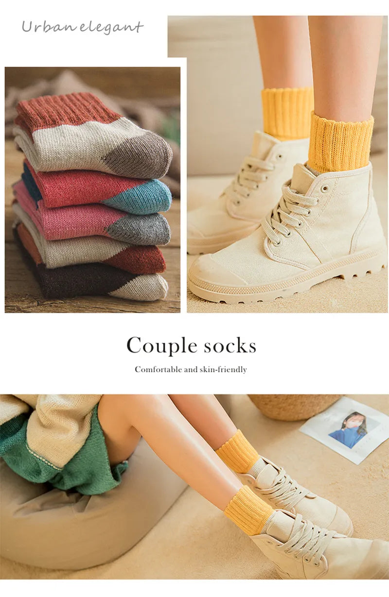 Anneliese Winter Socks | Retro Style, Woolly Warmth