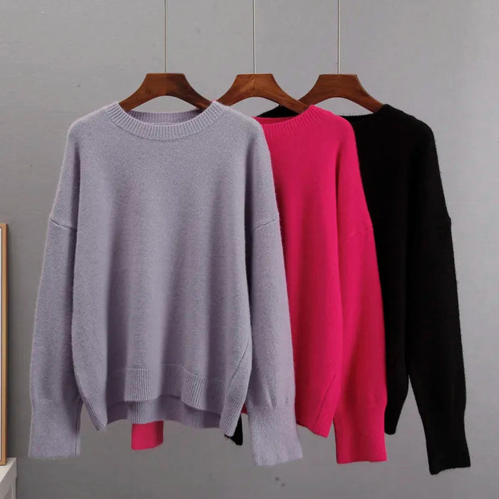 Anna Cashmere Bliss Sweater | Soft & Comfortable