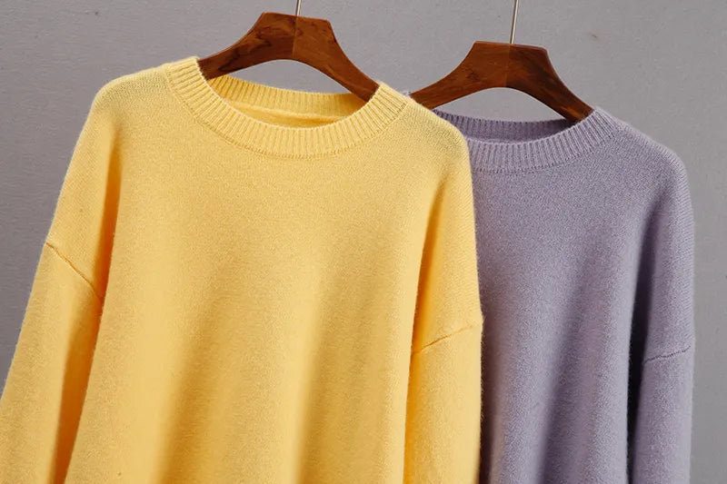 Anna Cashmere Bliss Sweater | Soft & Comfortable