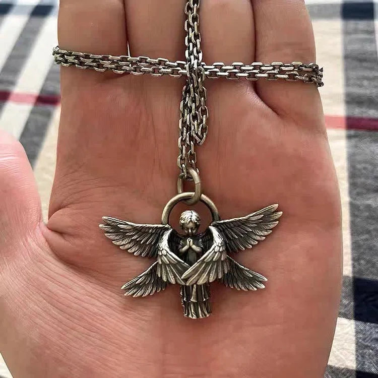Seraphim Angel Wing Necklace | Protects you wherever you go