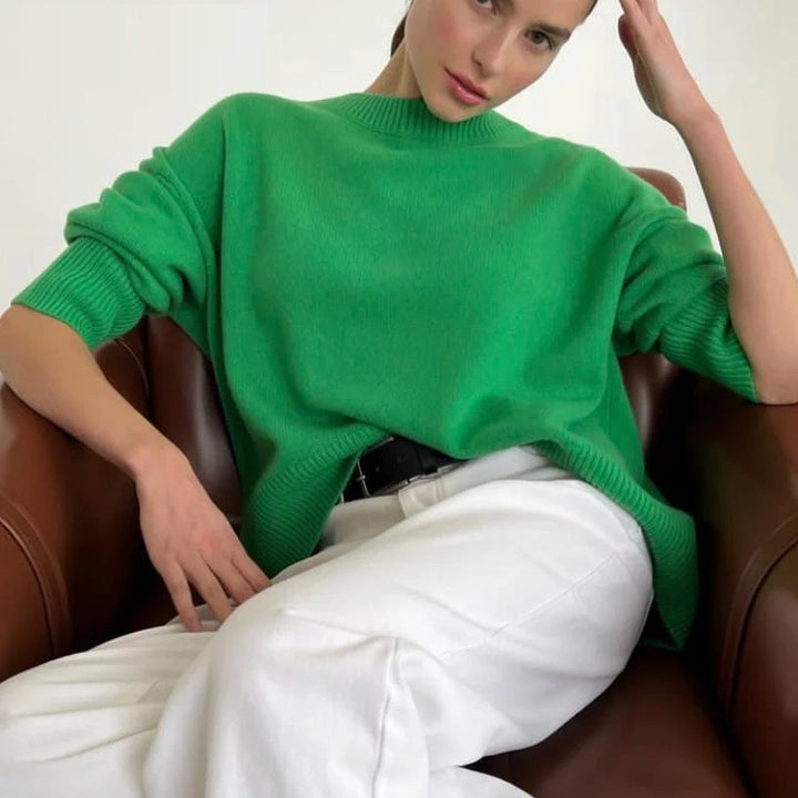 Anna Cashmere Bliss Sweater | Soft & Comfortable