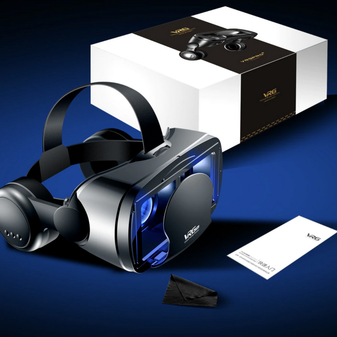 Sammy Jackson Reality PRO+™ | Smart VR Bril met Geïntegreerde Headset voor iPhone & Android