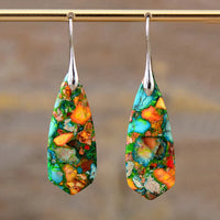 Colored Jasper Earrings | Colorful accessories for every occasion!