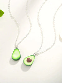Avocado Heart Necklace | A unique friendship necklace