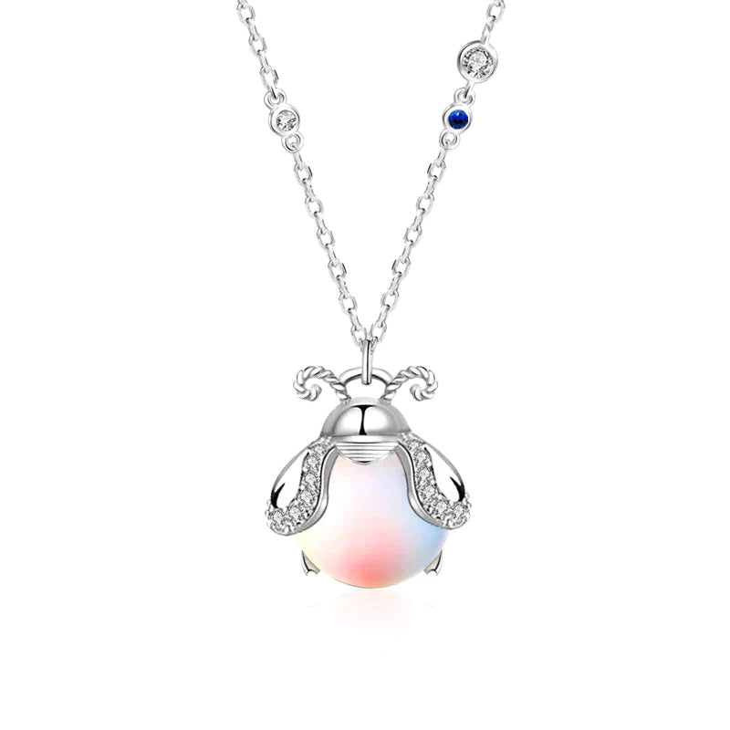 Firefly Moonstone Necklace | Unique and eye-catching