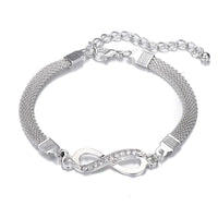 Elegancka bransoletka Infinity
