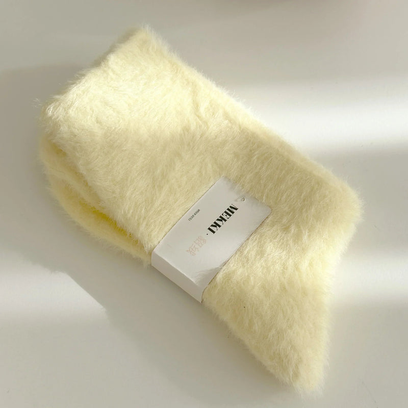 Anika Velvet Socks | Fluffy & Comfy