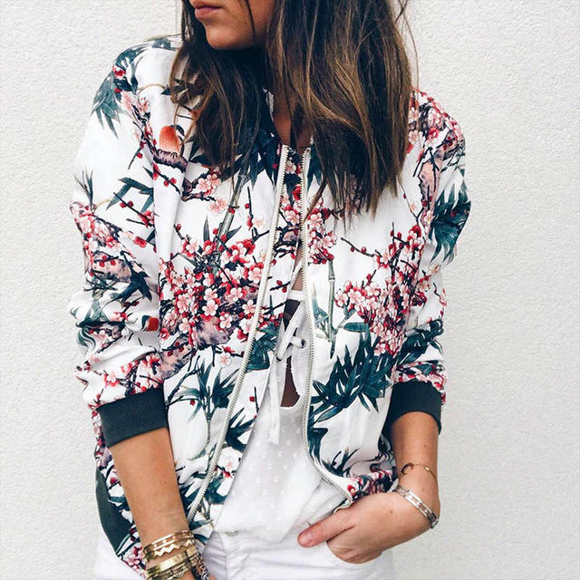 Cecilia kwiecista marynarka | Vintage i stylowy