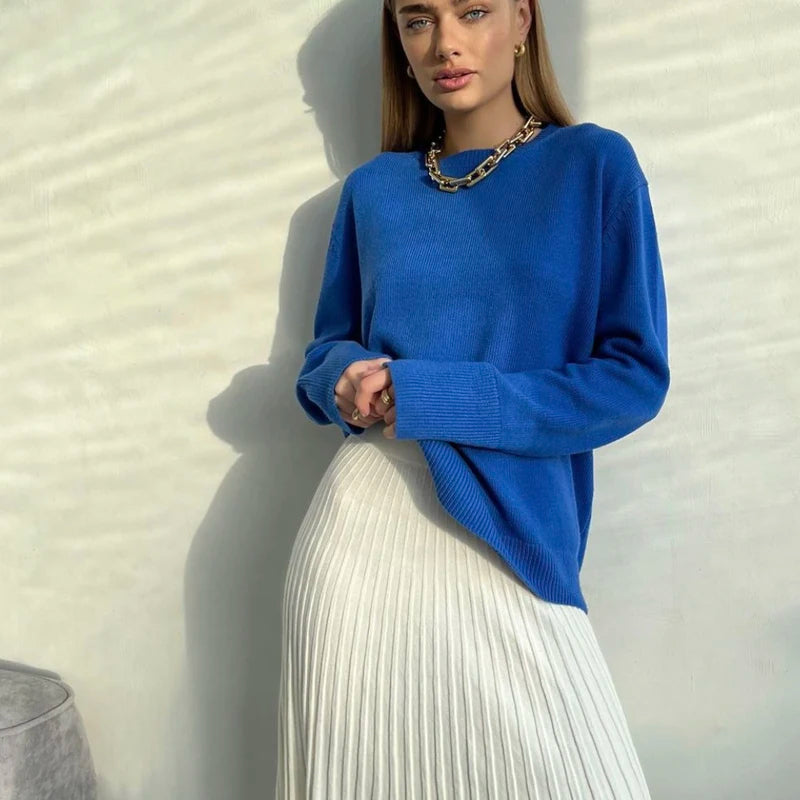 Anna Cashmere Bliss Sweater | Soft & Comfortable