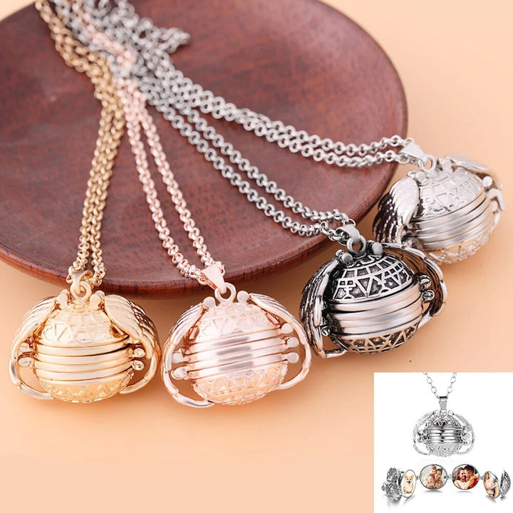 Photo Locket Necklace (4 Layers)