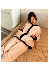 Jasmijn Fluff Pajama Duo | Warm & Comfy