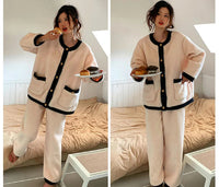 Jasmijn Fluff Pajama Duo | Warm & Comfy