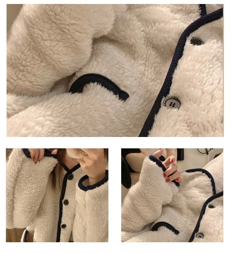 Jasmijn Fluff Pajama Duo | Warm & Comfy