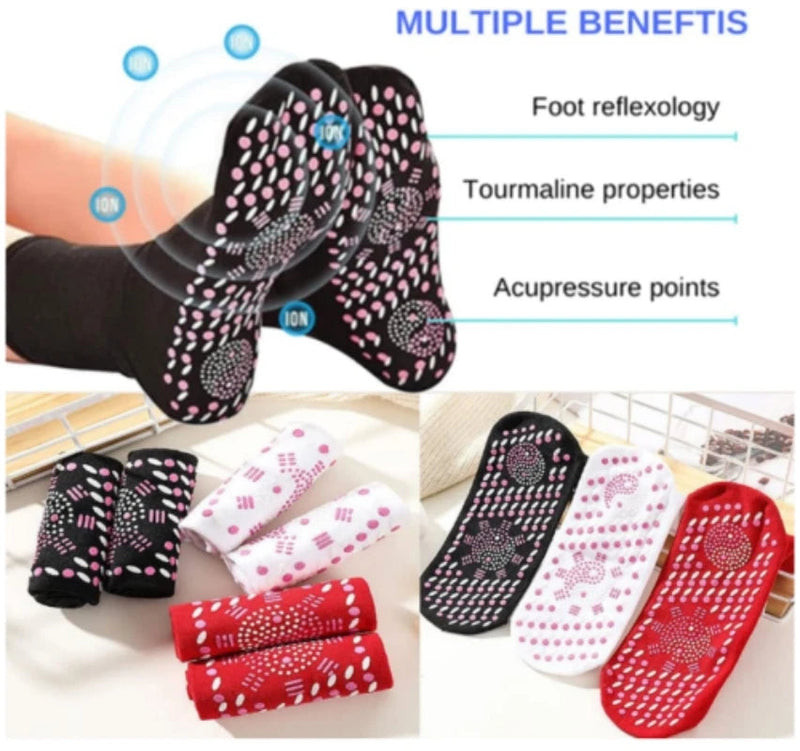Aleta Tourmaline Socks | Self-Warming & Health-Boosting