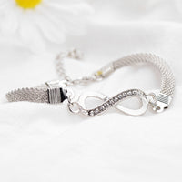 Elegancka bransoletka Infinity