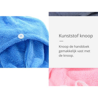 Magic Hair Towel | Dries your hair quickly without damage