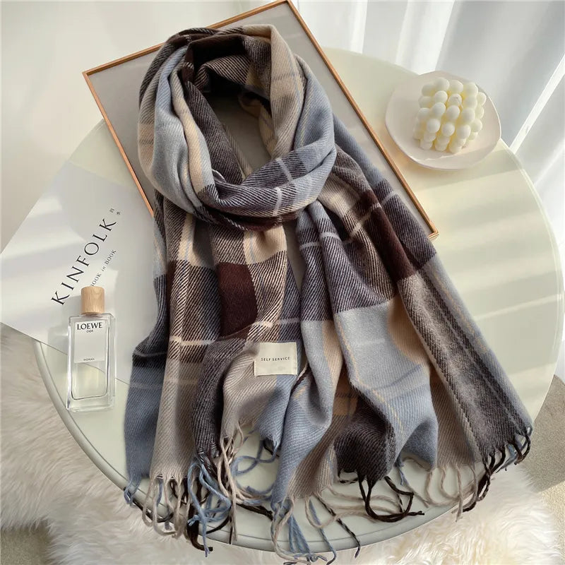 Angela Knitted Scarf | Trendy & Stylish