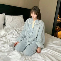 Jasmijn Fluff Pajama Duo | Warm & Comfy
