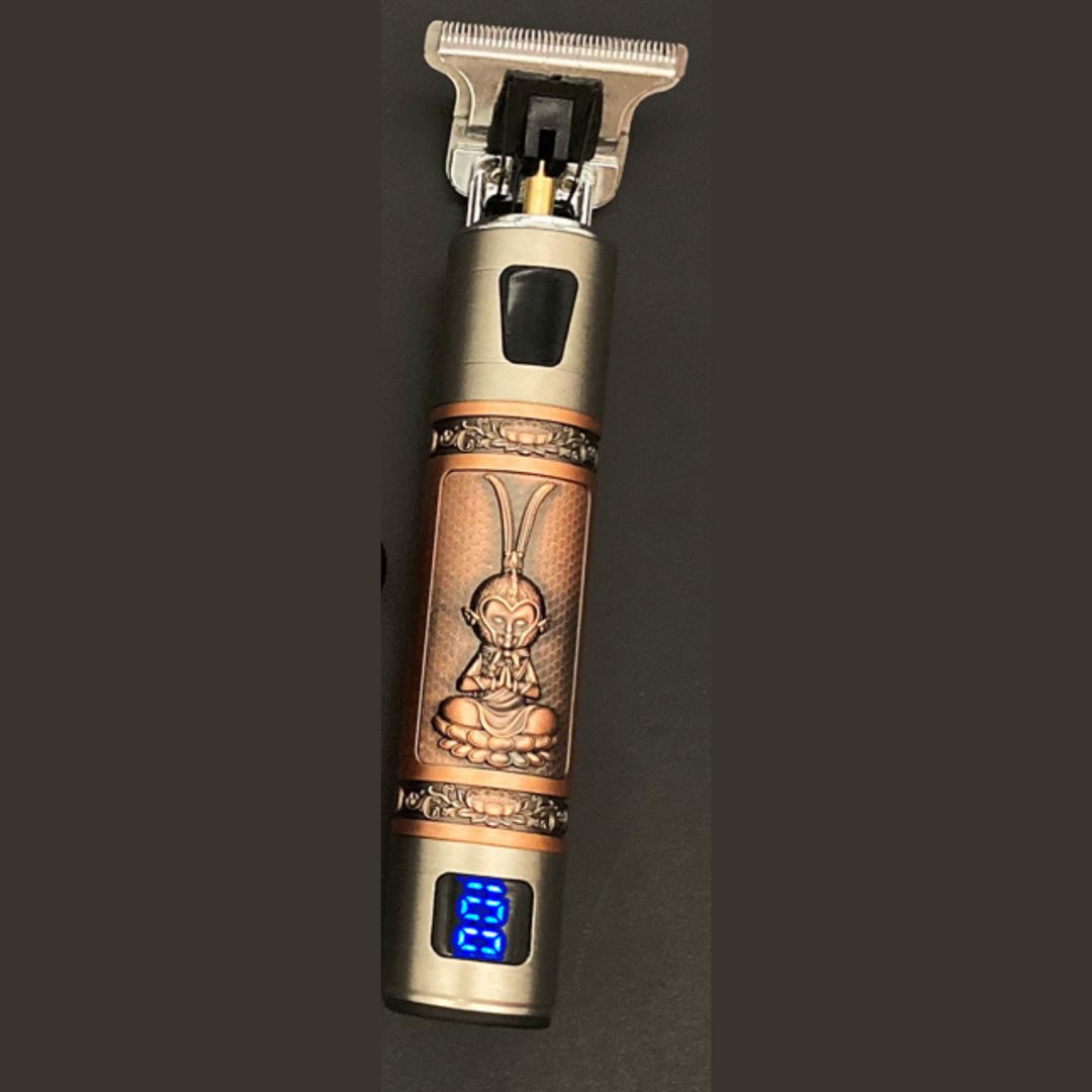 Sammy Jackson Skull Vintage Trimmer™ | De Barber Trend van dit jaar! - Oplaadbaar incl. Opzetstukken