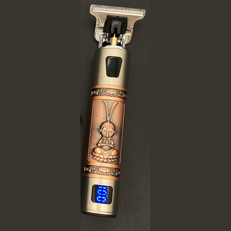 Sammy Jackson Skull Vintage Trimmer™ | De Barber Trend van dit jaar! - Oplaadbaar incl. Opzetstukken